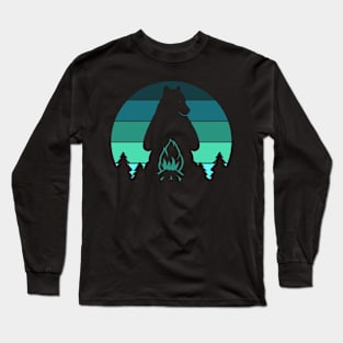 Camping Long Sleeve T-Shirt